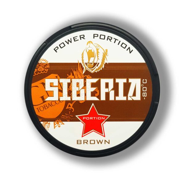 SIBERIA EXTREMELY BROWN  (Швеция, оригинал) Вкус - мята